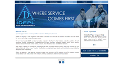 Desktop Screenshot of idepl.com